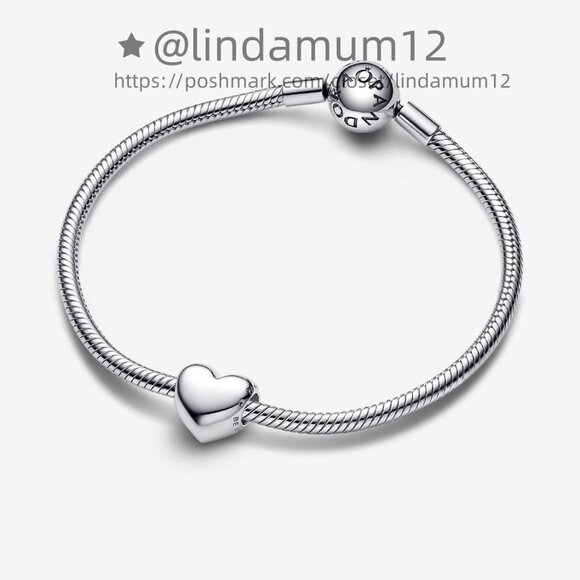 Pandora Be Love Engravable Heart Charm - Picture 4 of 8
